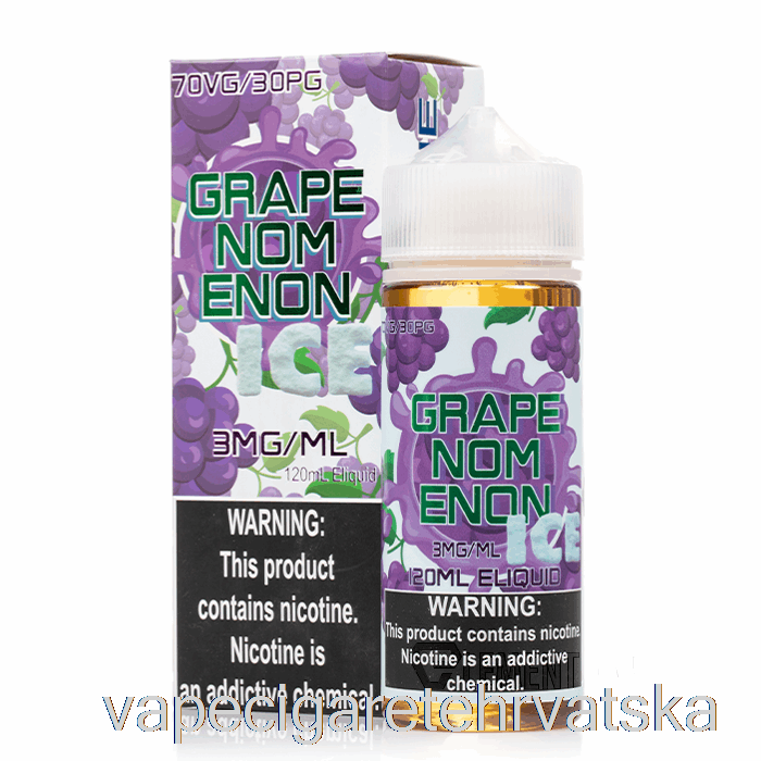 Vape Cigarete Ice Grapenomenon - Nomenon E-tekućine - 120ml 0mg